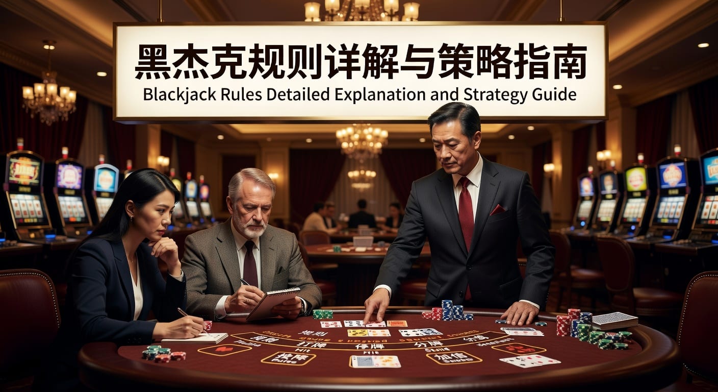 二十一点 blackjack 规则打法与新手避坑