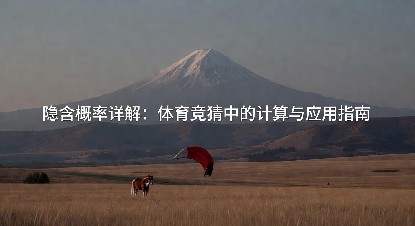 隐含概率 implied probability：投注判断与赔率换算