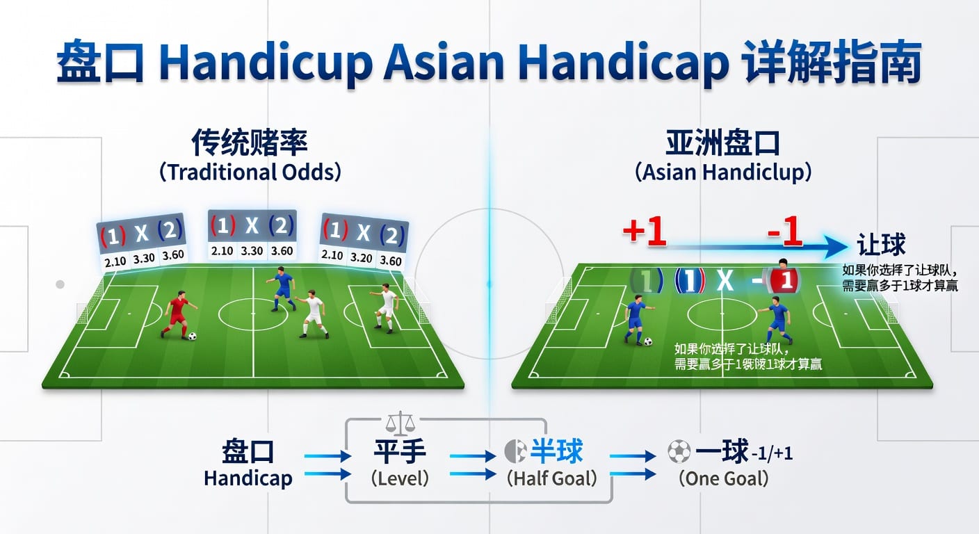 亚洲盘 asian handicap｜实战解读与投注要点