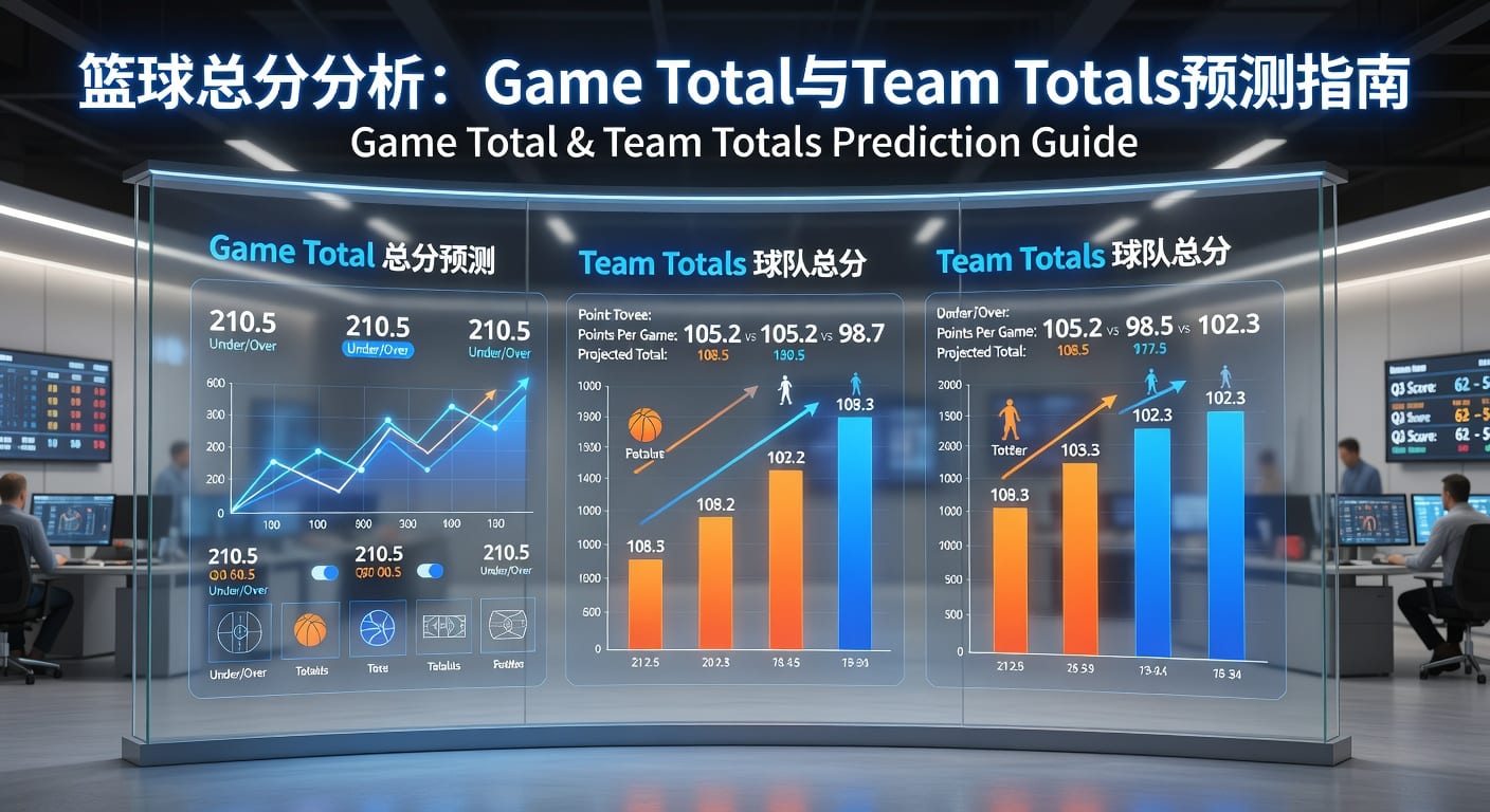 篮球总分 game total team totals 实战分析与投注技巧