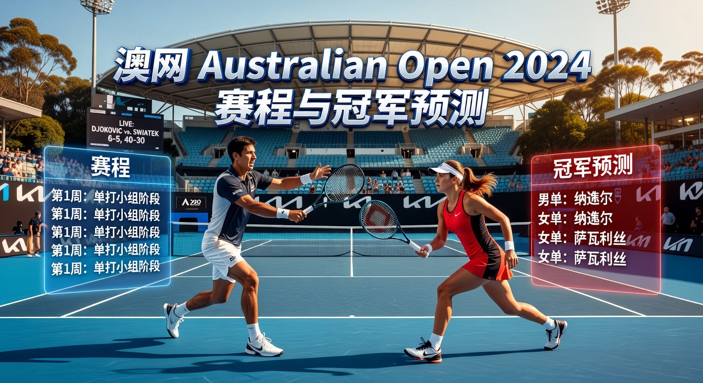 澳网 Australian Open 2026年签表观察｜黑科技体育官网